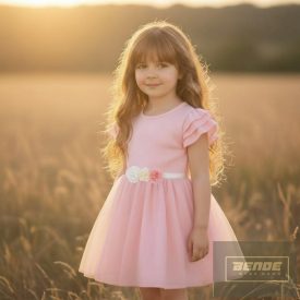 Chipi&Chip kislány , rövid ujjú alkalmi ruha 2026 tavasz