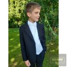 ANNBOR sötétkék karcsúsított fiú öltöny