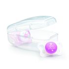 Chicco Physio Micro könnyű újszülött-cumi 0-2 hó (2 db-os)rózsaszín