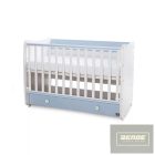 Lorelli Dream kiságy ,átalakítható,ringatható 60x120 cm-White Baby Blue