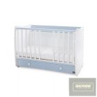 Lorelli Dream kiságy ,átalakítható,ringatható 60x120 cm-White Baby Blue
