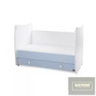 Lorelli Dream kiságy ,átalakítható,ringatható 60x120 cm-White Baby Blue