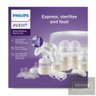 Philips AVENT SCD430/50 Natural Response szoptatós készlet kézi mellszívóval és MW sterilizátorral