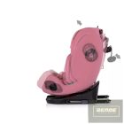 Chipolino Techno iGrow autósülés Isofix 40-150cm - powder pink