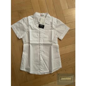 Chipi&Chips fiú alakalmi rövidujjú ing-fehér