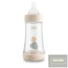 Chicco Perfect5 biofunkcionális cumisüveg 240 ml ÚJ közepesen gyors  AJÁNLOTT KOR: 2H + natural
