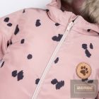 EEvi kislány téli overál Dogs&Spots -rózsaszín