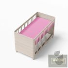 EEVI VÍZÁLLÓ GYERMEK pamut LEPEDŐ RÓZSASZÍN 120X60