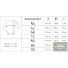 Nicol hosszu ujjú body szarvas mintával Lala ,krém-216095