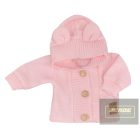 Zyzio&Zuzia kislány kötött kapucnis kardigán-rózsaszín