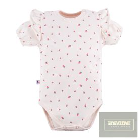 EEVI rövid ujjú body ,Ecrü ,Eper