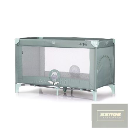 Chipolino Capri fix utazóágy - Hippo green