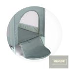 Chipolino Capri fix utazóágy - Hippo green