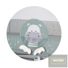 Chipolino Capri fix utazóágy - Hippo green