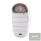 PETITE&MARS Téli szett Comfy 4in1 bundazsák + kézmelegítő kesztyű babakocsira Furry Champagne Shower