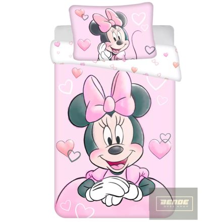 Disney Minnie Powder pink gyerek ágyneműhuzat 100×135 cm, 40×60 cm 