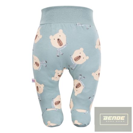 EEVI Cool Beary  kisfiú pamut lábfejes nadrág-kék