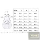 WIKIDS UJJATLAN VÉKONY PAMUT HÁLÓZSÁK FEHÉR/MENTA SZAFARI