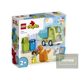  LEGO DUPLO Town 10987 Szelektív kukásautó 