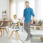 Asalvo Go Anywhere textil székmagasító 6-36 hó, 15 kg-ig Captain Asalvo