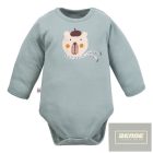 EEVI Cool Beary  kisfiú hosszú ujjú body -kék