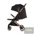 Chipolino Pixie sport babakocsi  0 hó+  22 kg-ig- Obsidian/gold