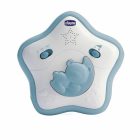 CHICCO Rainbow Sky kiságy játékhíd és éjszakai fény elemes -kék