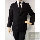Karcsúsított fekete fiú öltöny ANNBOR Slim