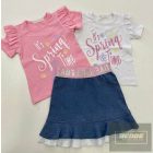 Chipi&Chips kislány farmerszoknya