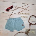 Zyzio&Zuzia Fiú nyári muszlin alsó-tengerkék