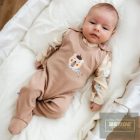 EEVI Cool Beary  újjatlan talpas rugdalózó