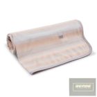 EEVI Pamut takaró bézs csíkos 78x88 cm