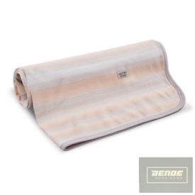 EEVI Pamut takaró bézs csíkos 78x88 cm