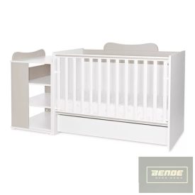 Lorelli Multi kombi ágy 190x72 - White String