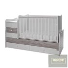 Lorelli Maxi Plus kombi ágy 70x160 -White & Artwood ÚJ