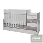 Lorelli Maxi Plus kombi ágy 70x160 -White & Artwood ÚJ