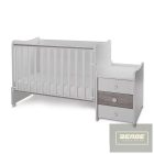 Lorelli Maxi Plus kombi ágy 70x160 -White & Artwood ÚJ