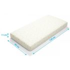 BabyOno Bambusz gumis lepedő  - Erdő  60 x 120 cm, 
