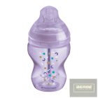Tommee Tippee cumisüveg Advanced anti colic 260 ml lila 0+