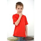 Pampress Gyermek rövid ujjú póló (piros) [RPPAM00176]-unisex
