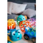 OBALL RATTLE játék 10 cm, Narancs-új 0hó+