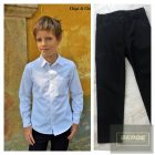 Chipi&Chips alkalmi boss nadrág fekete