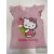 Hello Kitty kislány nyári  felső -rózsaszín