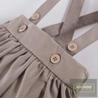 EEvi kislány pántos szoknya TK bézs