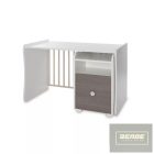 Lorelli Trend PLUS kombi ágy 70x165 cm- White & Caffe ÚJ