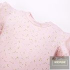 EEVI meadow fodros ujjú  body -rózsaszín ,virágmintás