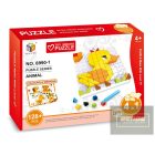 Állatok mozaik 128 darabos képkirakó