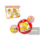 Állatok mozaik 128 darabos képkirakó