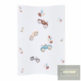 Ceba pelenkázó lap puha 2 oldalú 50x70cm COSY Retro Cars