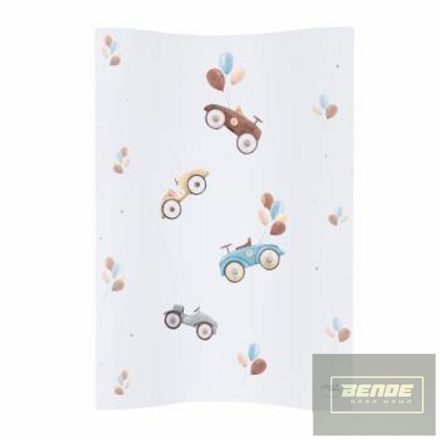 Ceba pelenkázó lap puha 2 oldalú 50x70cm COSY Retro Cars